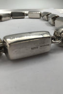 Hans Hansen Sterling Sølv Moderne Halskæde (12 led)