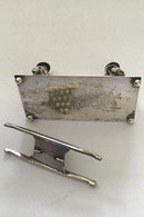 Hollandsk Sølv Dekoration af Ostebærere