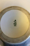 帝国瓷器厂俄罗斯大花瓶/壶，装饰有花卉图案。印有圣彼得堡字样。从1909年开始。