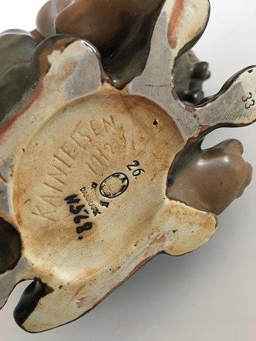 凯-尼尔森炻器第26号睡梦中的巴克斯和骑在驴子上的攀登的花环