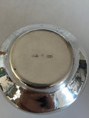 Kay Bojesen 琥珀色旋钮的银色盖子盒