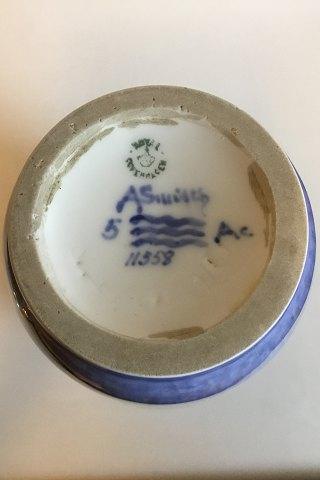 Kongelig Porcelæn Unika vase af Anna Smith fra 1914