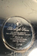 National Audubon Society Sterling Sølv  "Night Heron" Tallerken