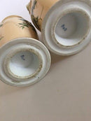 Par Bing og Grøndahl ttidlige Vaser i guld og overglasur