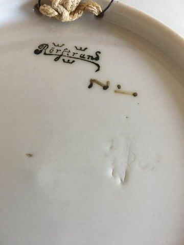 Rørstrand Art Nouveau Unika Platte af Nils Emil Lundstrøm