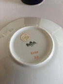 Rosenthal Mokkatasse in Gold und Blau