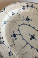 Royal Copenhagen Antique Blue Fluted Plain Large Serving Dish No 3