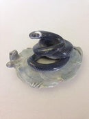 皇家哥本哈根新艺术风格字母秤，带蛇和鸽子，编号347