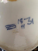 Royal Copenhagen Art Nouveau Krystal Glasur Vase med two isbjørne af Valdemar Engelhardt