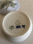 Royal Copenhagen Art Nouveau Lågskål med Blomstermotiv No 173/1