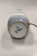 Royal Copenhagen Art Nouveau Lampe / Vase med Vildroser No. 1225/184