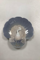 Royal Copenhagen Art Nouveau Påfugl Skål 390/21