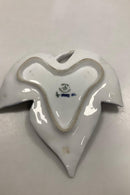 Royal Copenhagen Art Nouveau Skål formet som blad med frugter No 2/7