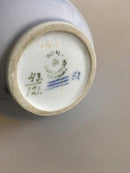 Royal Copenhagen Art Nouveau Sølv monteret Baluster formet vase 43/121