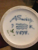 Royal Copenhagen Art Nouveau Unique vase by Anna Smith from 1894 No 4878