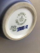 Royal Copenhagen Art Nouveau Vase med gennembrudt kandt No 353/160