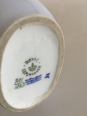 Royal Copenhagen Art Nouveau Vase med Tulipaner No 201/134D