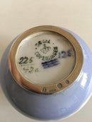 Royal Copenhagen Art Nouveau Vase No 225/42A med Flagermus motiv A. Michelsen Sølv Montering