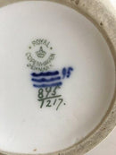 Royal Copenhagen Art Nouveau vase No 845/1217 with Blue Flower Motif