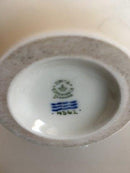 Royal Copenhagen Blanc de Chine Vase med Fan og hund af Johannes Hedegaard No 4362