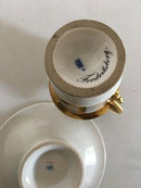 Royal Copenhagen Empire Løve Kop med motiv af Frederiksborg Slot fra 1820-1850