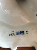 Royal Copenhagen Fuld Saksisk Blomst 4-armet lysestager No 1506