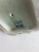 Royal Copenhagen Mermaid Figurine by Olga Wagner in Celedon Glaze. Measures 26cm. 2st quality