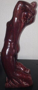 Royal Copenhagen Jais Nielsen Steingut Figur "Venus Rising from the Sea" Nr. 20637