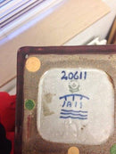 Royal Copenhagen Jais Nielsen Stentøjsvase med Bronze låg af Knud Andersen No 20611