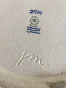 Royal Copenhagen Jørgen Mogensen Steingutschale mit Vogel Nr. 21934