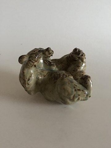 Royal Copenhagen Knud Kyhn Figur af Liggende Bjørn Figur No 20271