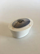 Royal Copenhagen Lågskål No 1912/1756 med Havne og Sejlbådsmotiv