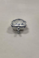 Royal Copenhagen Musselmalet Halvblonde Lille bladformet skål No 553