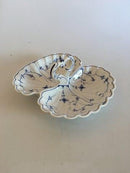 Royal Copenhagen Blaue kannelierte Cabaret-Schale Nr. 395