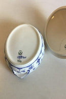 Royal Copenhagen Blaue geriffelte ovale Terrine Nr. 405