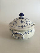 ロイヤルコペンハーゲン ブルーフルーテッドラウンドチュリーン（蓋付き） No 220