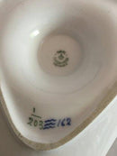 Royal Copenhagen Musselmalet Riflet Trekantet Sauceskål No 203