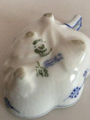 Royal Copenhagen Blue Fluted Plain Leaf Shaped Cup with Handle No 148