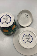 Royal Copenhagen Orange Blossom Lågkrukke med fad