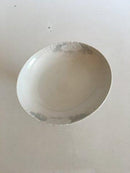 Royal Copenhagen Skærsommernatdrøm Oval Kageskål på Fod No 10033. Sart Rosa Tone.