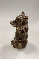 Royal Copenhagen Stentøjsfigur af Siddende Bjørn No. 21675