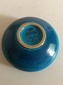 Royal Copenhagen Unika Stentøjsskål med Blå Glasur af Nils Thorsson.