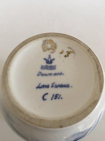 Royal Copenhagen Unika Vase af Lars Swane No C 151