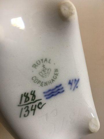 Royal Copenhagen Vase 188/1340 med Sommerfugle Motiv
