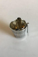 Russisk Sjov thesi formet som en spand i sølv 84