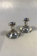 Sæt Sølv Lysestager(2)