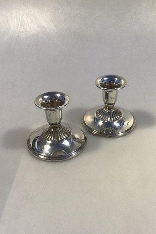 Sæt Sølv Lysestager(2)