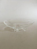 Steuben, USA Kunstglas Stor skål med fødder