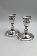 Svend Toxværd Silver Candlesticks (2)