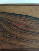 Trææske i Palisandertræ med Keramisk Emalje Låg i Blålige Nuancer